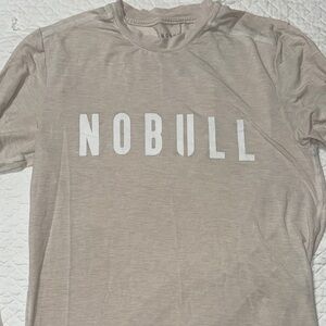 NOBULL Beige Short Sleeve Tee